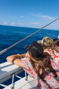 Girls enjoying Kona Coast